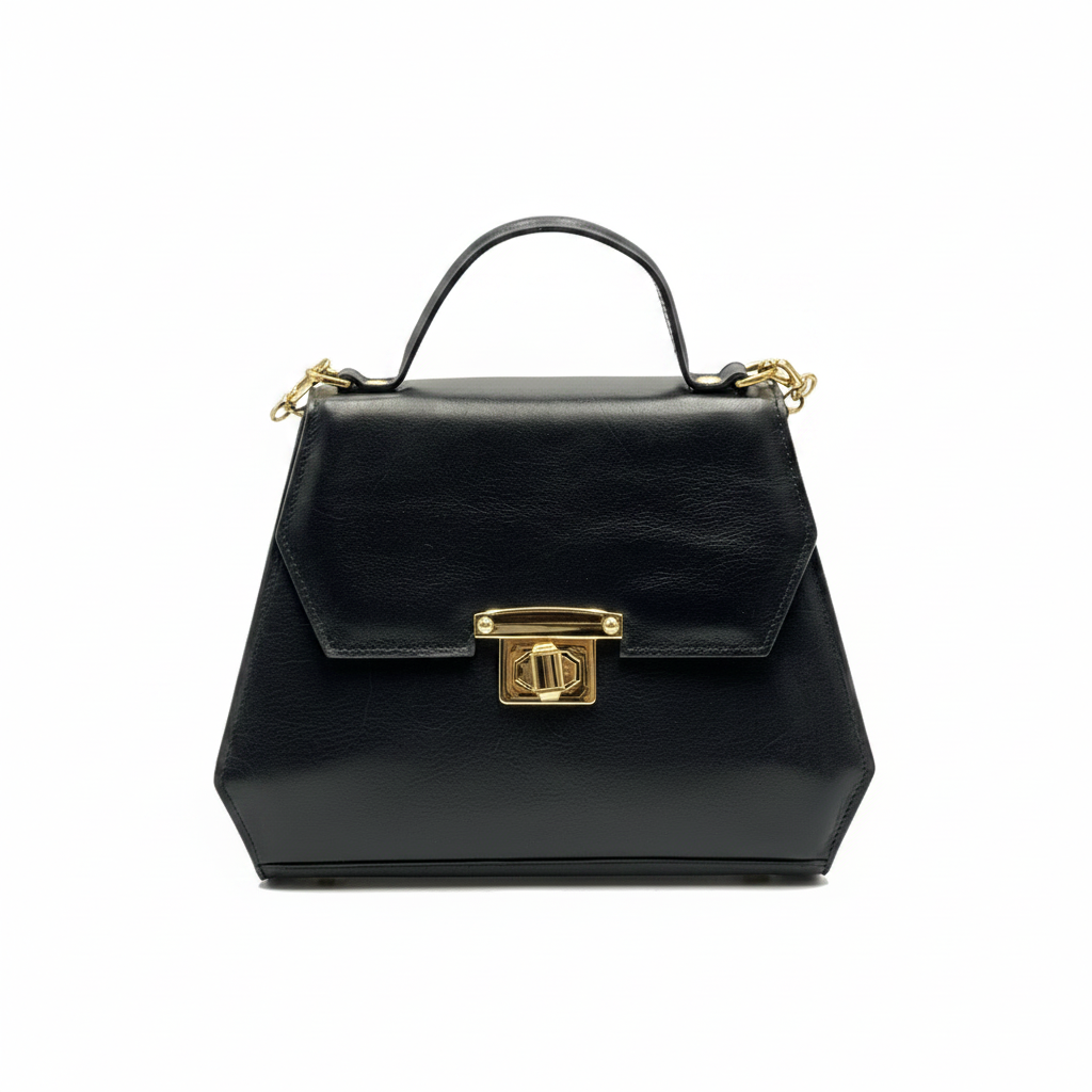 DIAMANTE IN NAPPA NERO