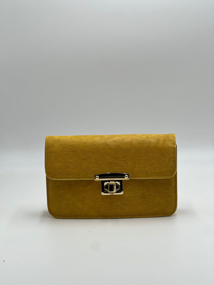 Postina Stella Vitello giallo graffiato