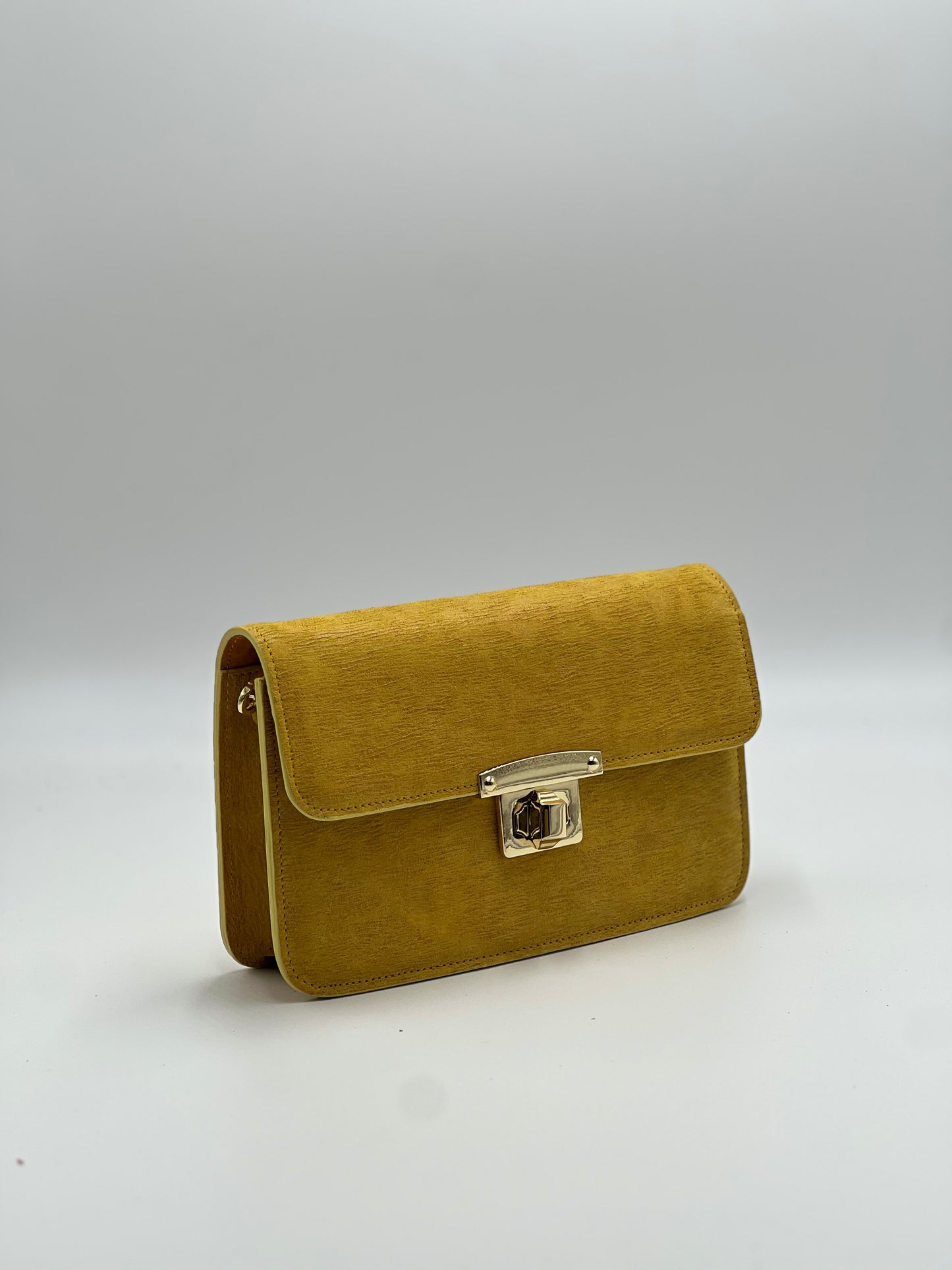 Postina Stella Vitello giallo graffiato