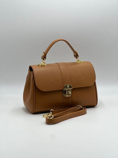 Baggy in vitello Martellato Cuoio