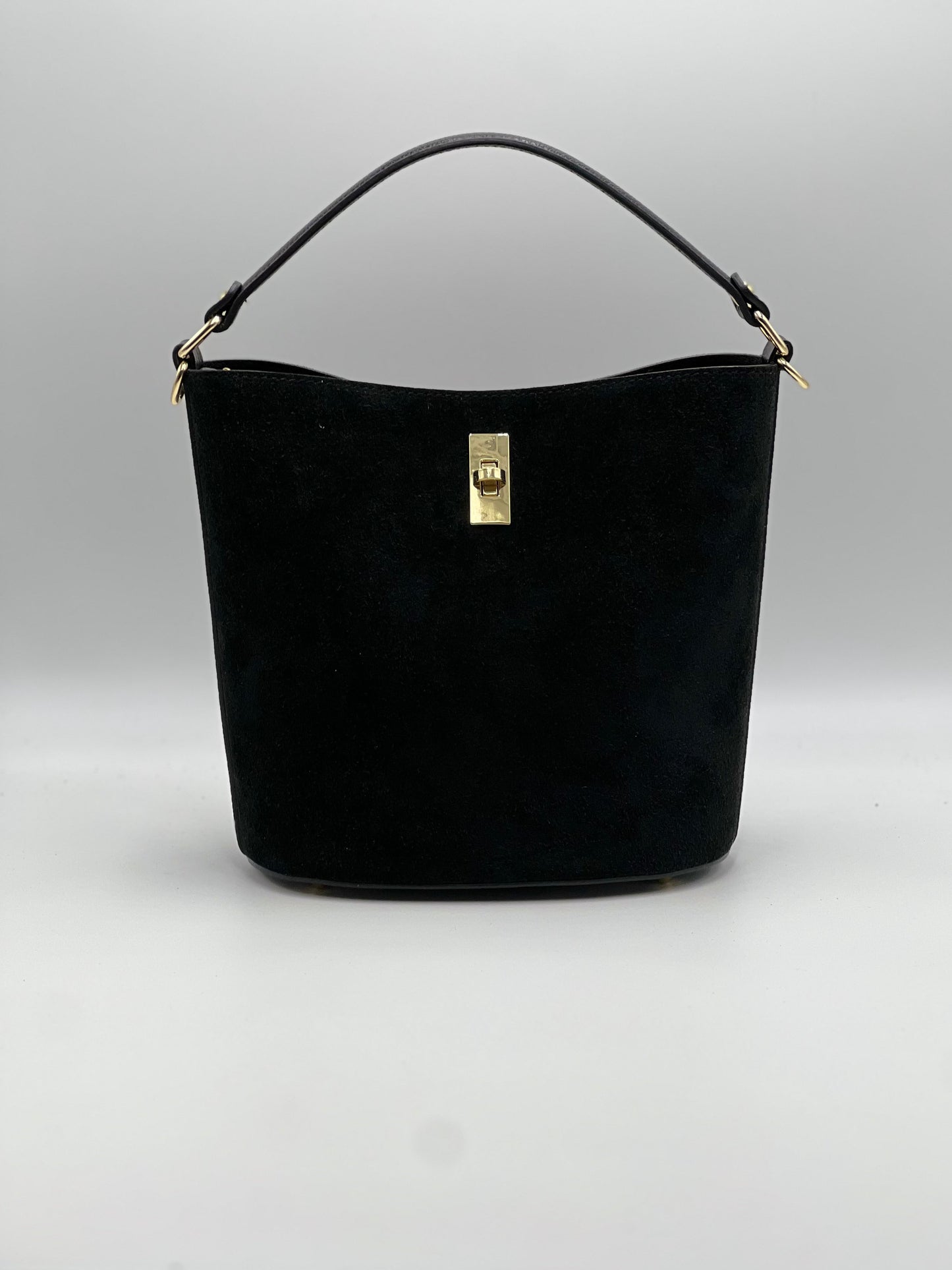 Secchiello scamosciato Nero