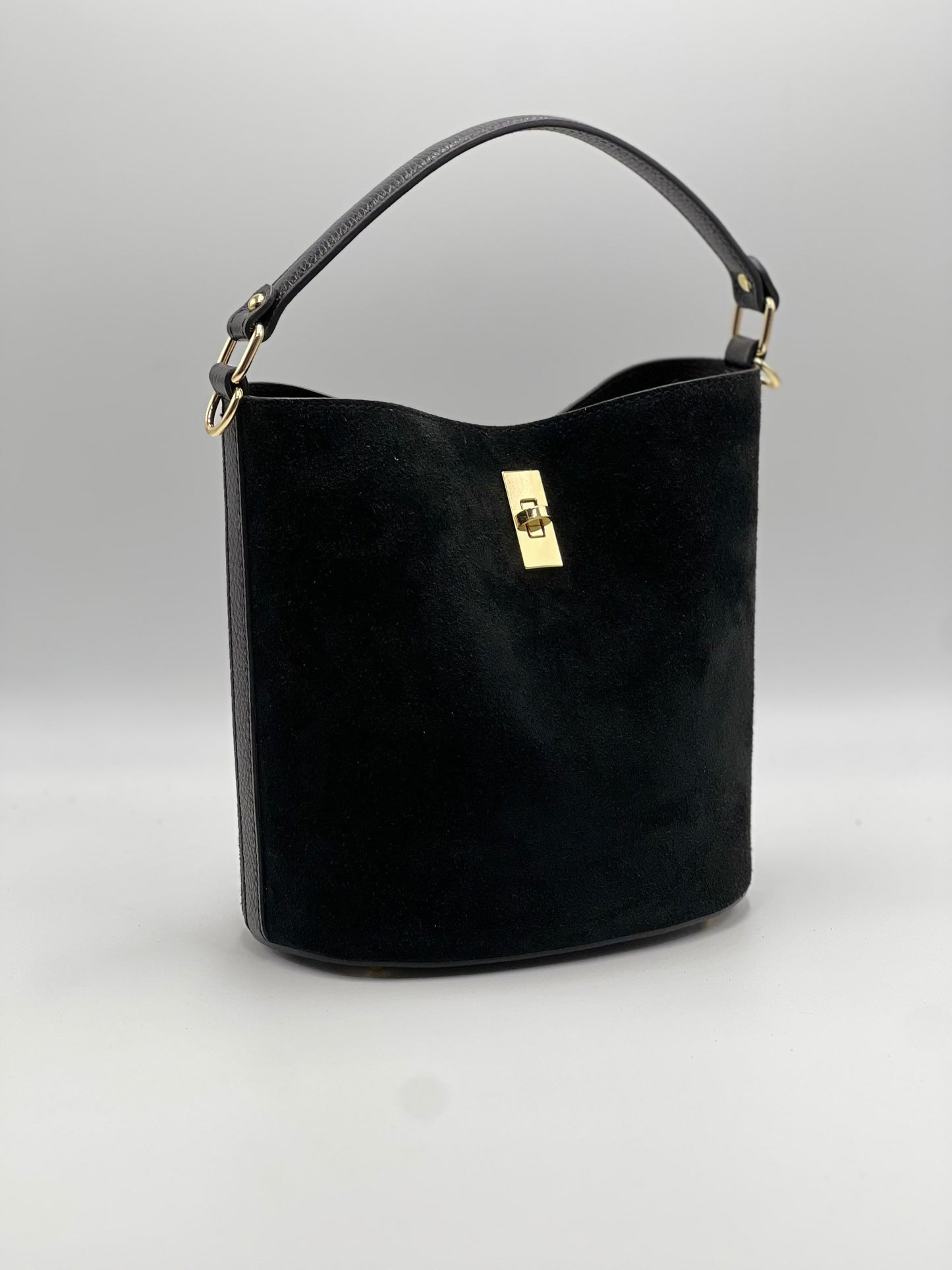 Secchiello scamosciato Nero