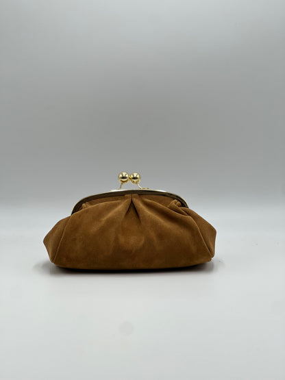 Clutch Vintage  Camoscio Cuoio