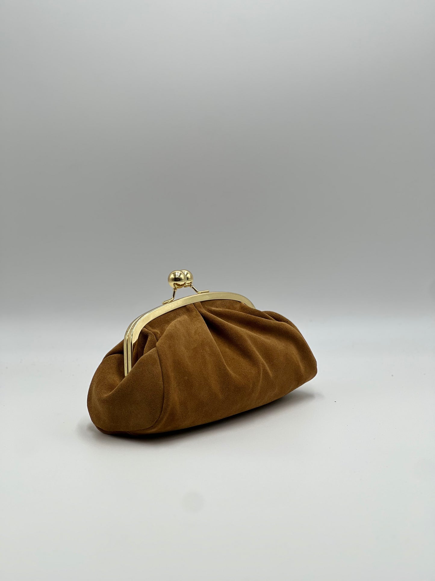 Clutch Vintage  Camoscio Cuoio