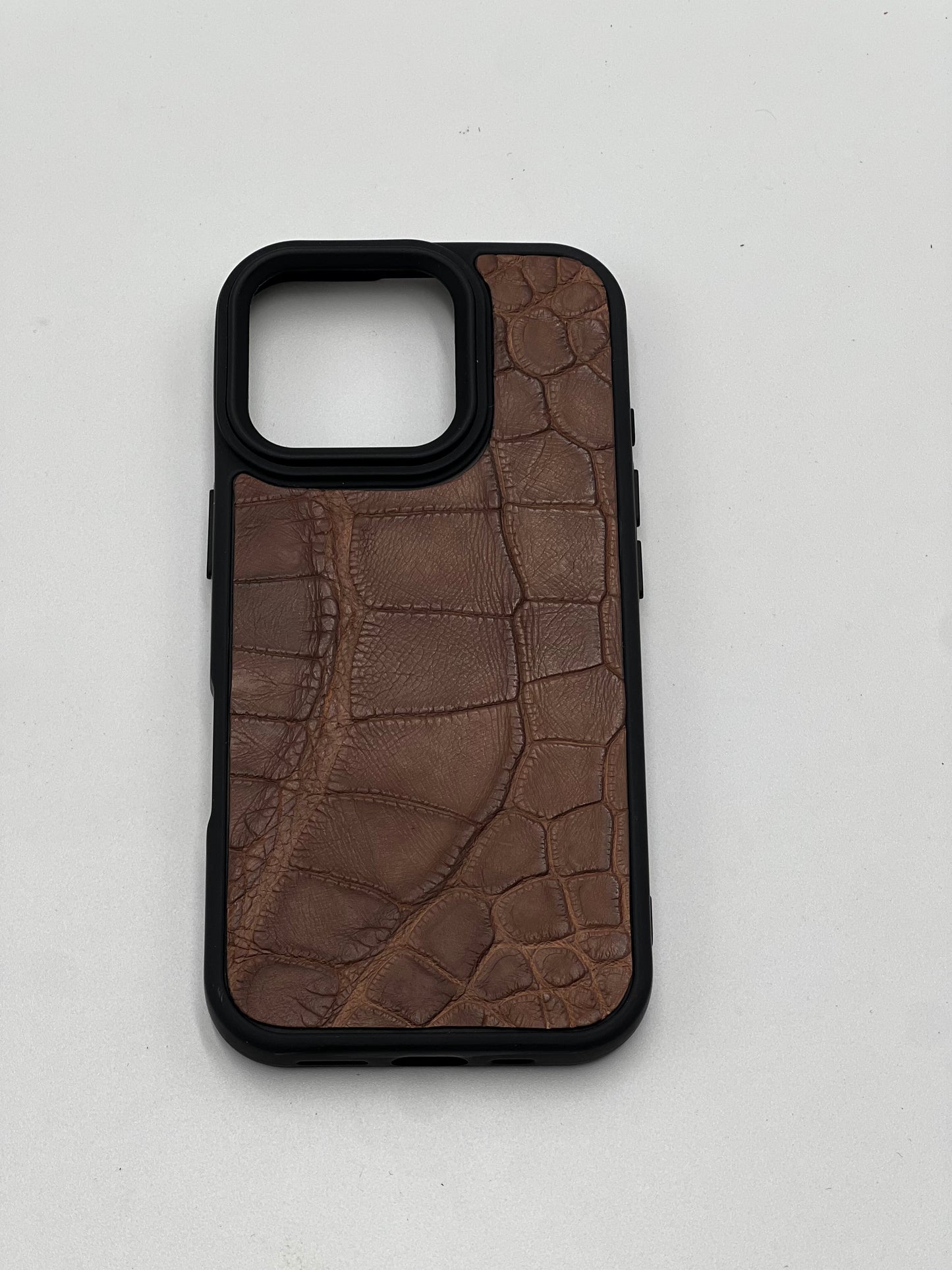 Cover Iphone 16 Pro Marrone invecchiato