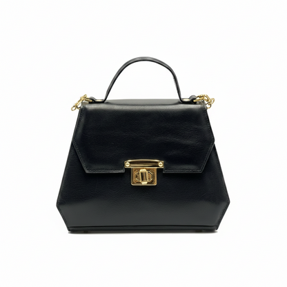 DIAMANTE IN NAPPA NERO