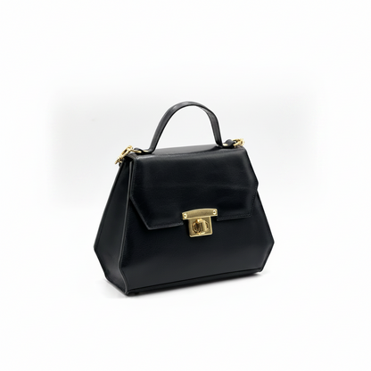 DIAMANTE IN NAPPA NERO